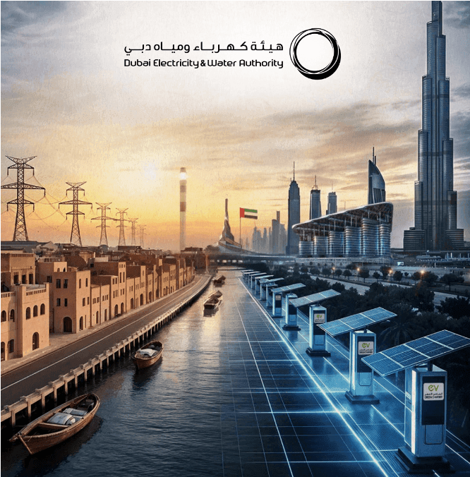 رحلة الكهرباء والمياه في دبي – مسيرة نماء وازدهار